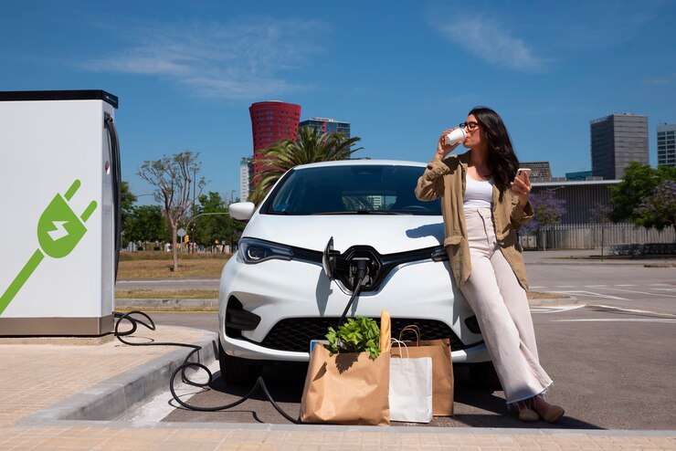 full-shot-woman-enjoying-coffee-near-car_23-214953